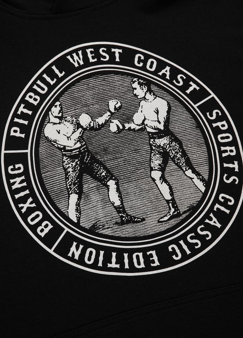 Bluza z kapturem VINTAGE BOXING Czarna - kup z Pit Bull West Coast Oficjalny Sklep 