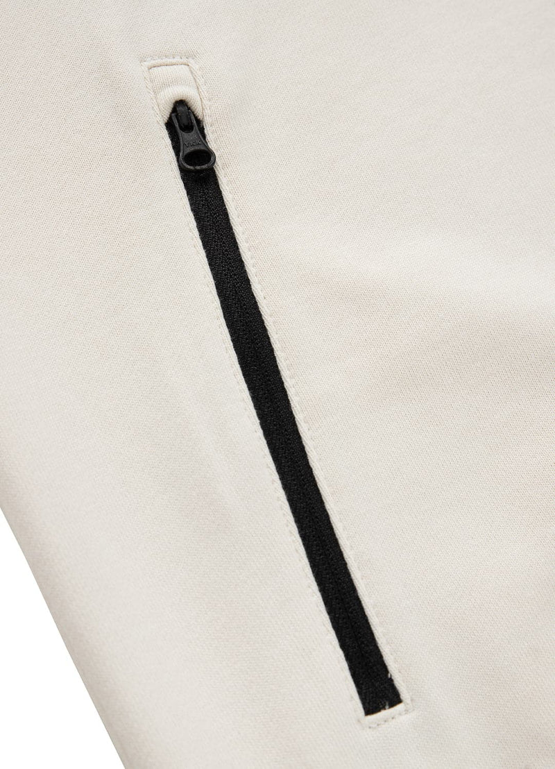 Bluza rozpinana z kapturem TERRY NEW LOGO Jasny Beż - kup z Pit Bull West Coast Oficjalny Sklep 