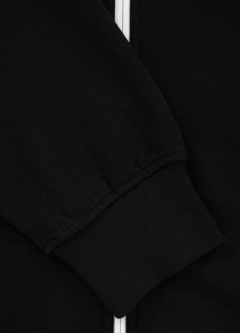 Bluza rozpinana z kapturem TERRY NEW LOGO Czarna - kup z Pit Bull West Coast Oficjalny Sklep 