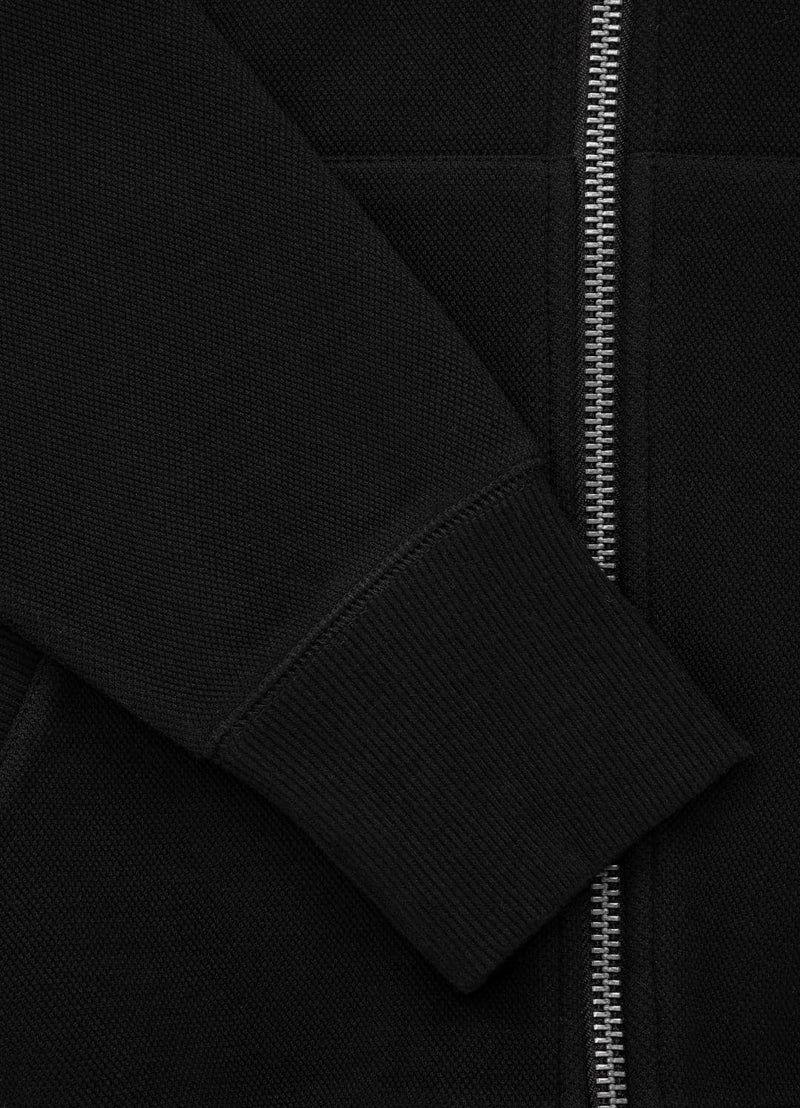 Bluza rozpinana Premium Pique NEW LOGO Czarna - kup z Pit Bull West Coast Oficjalny Sklep 