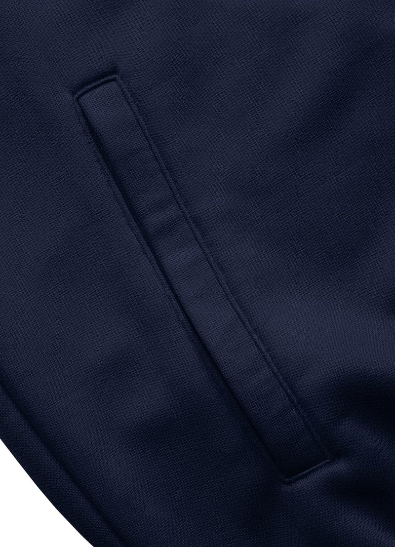 Bluza rozpinana TAPE LOGO Granatowa - kup z Pit Bull West Coast Oficjalny Sklep 