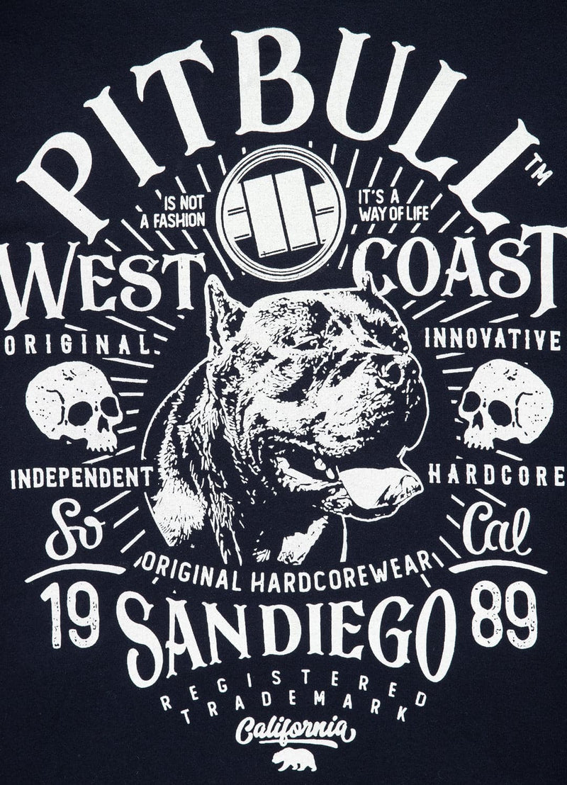 Bluza z kapturem SAN DIEGO 89 Granatowa - kup z Pit Bull West Coast Oficjalny Sklep 