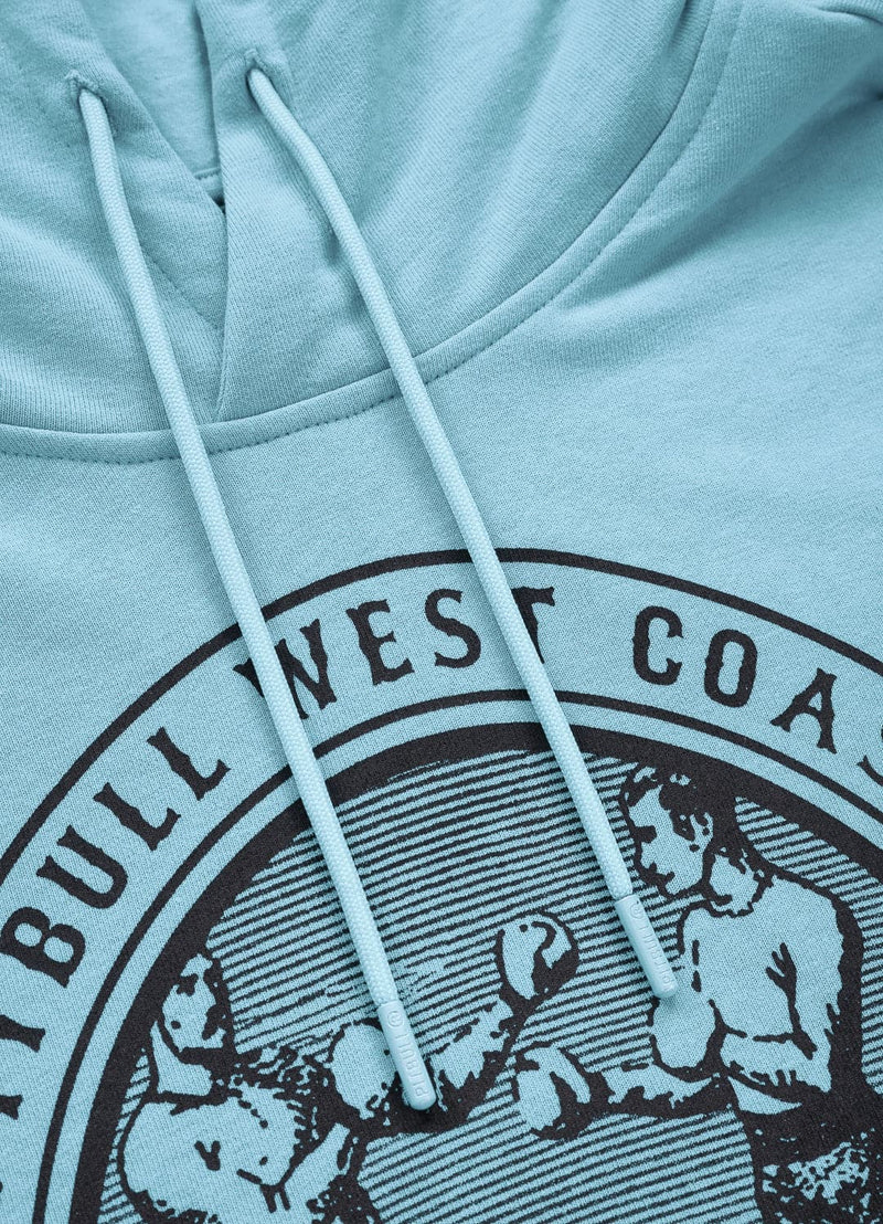 Bluza z kapturem VINTAGE BOXING Błękitna - kup z Pit Bull West Coast Oficjalny Sklep 