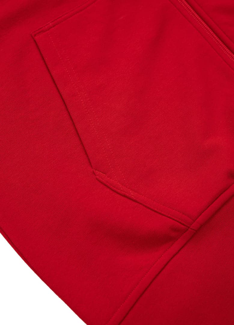 Bluza rozpinana z kapturem DANDRIDGE Czerwona - kup z Pit Bull West Coast Oficjalny Sklep 