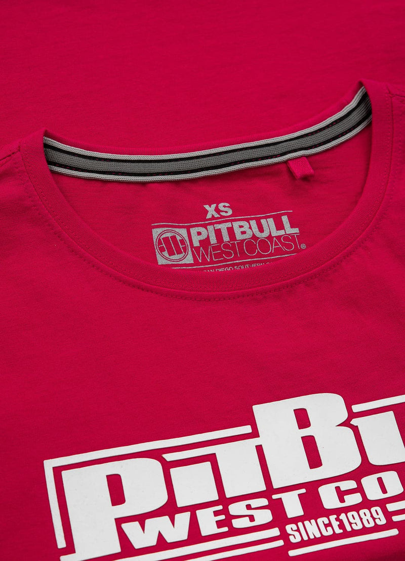 Damska koszulka BOXING Malinowa - kup z Pit Bull West Coast Oficjalny Sklep 
