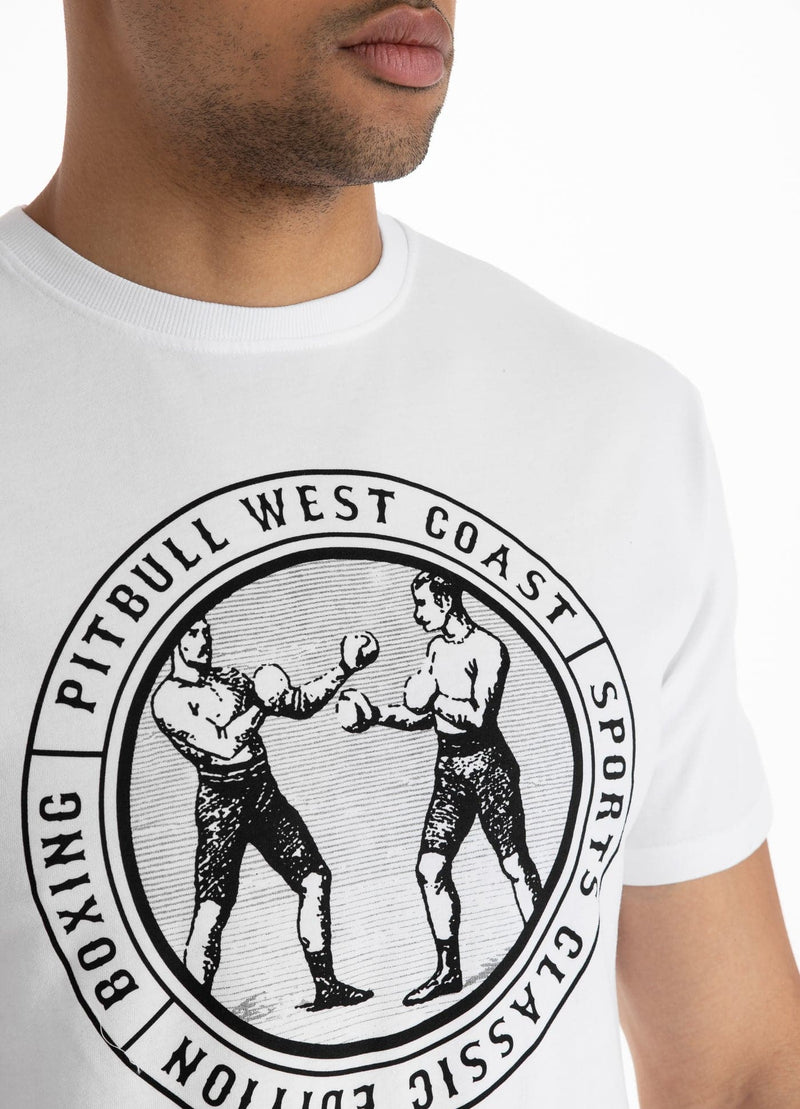 Koszulka Vintage Boxing Biała - kup z Pit Bull West Coast Oficjalny Sklep 