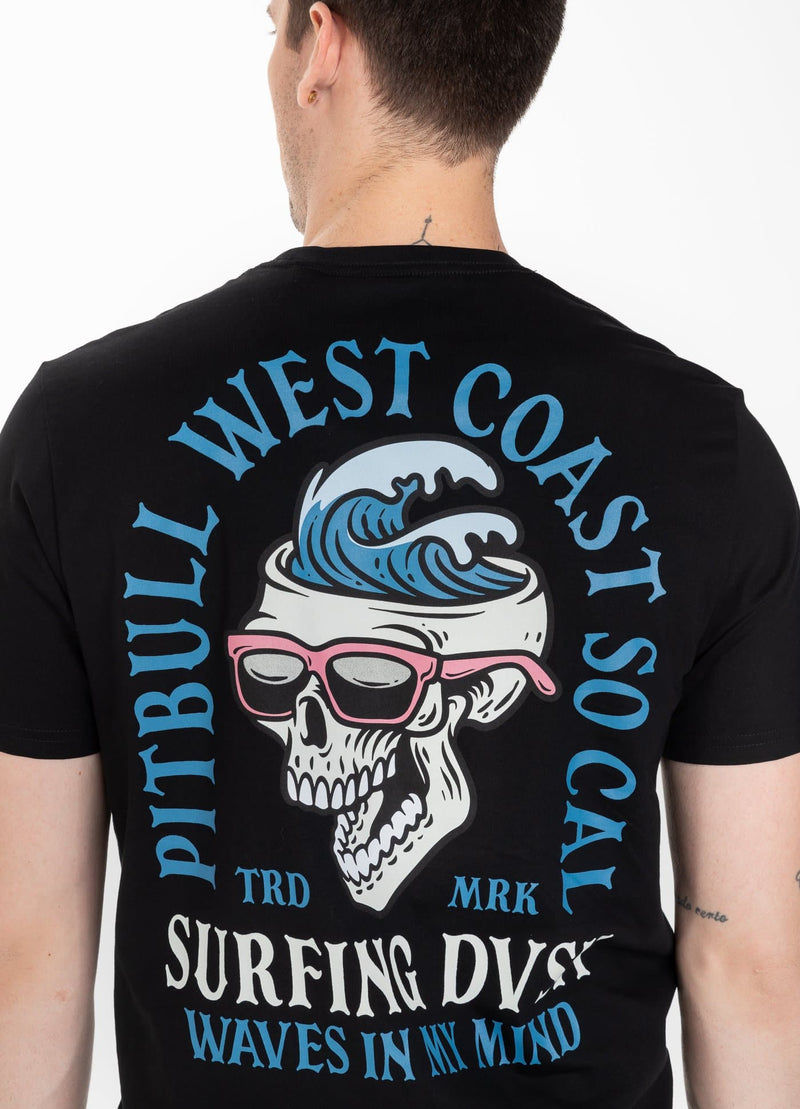 Koszulka SURFING Czarna - kup z Pit Bull West Coast Oficjalny Sklep 