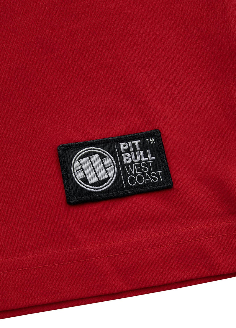 Koszulka SAN DIEGO DOG 160 GSM Czerwona - kup z Pit Bull West Coast Oficjalny Sklep 
