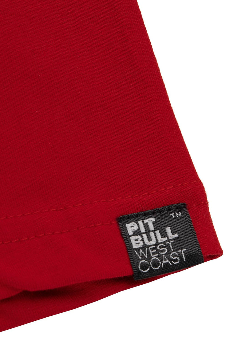 Koszulka SAN DIEGO DOG 160 GSM Czerwona - kup z Pit Bull West Coast Oficjalny Sklep 