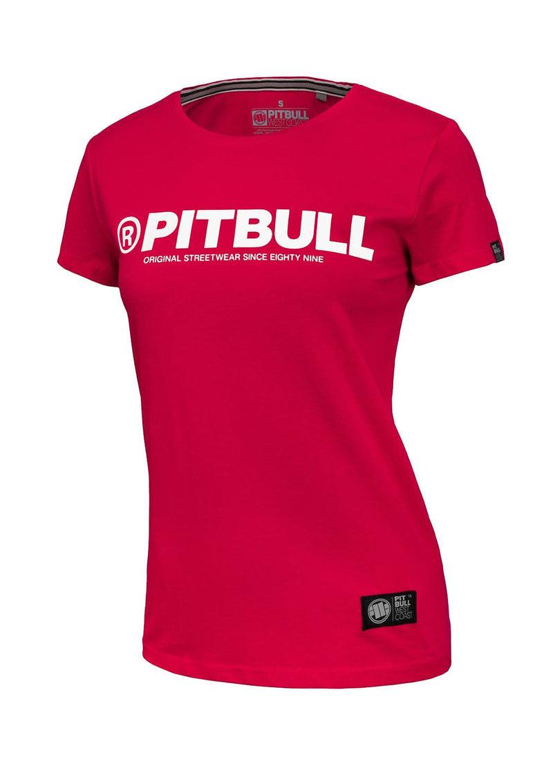 Damska koszulka PITBULL R Czerwona - kup z Pit Bull West Coast Oficjalny Sklep 