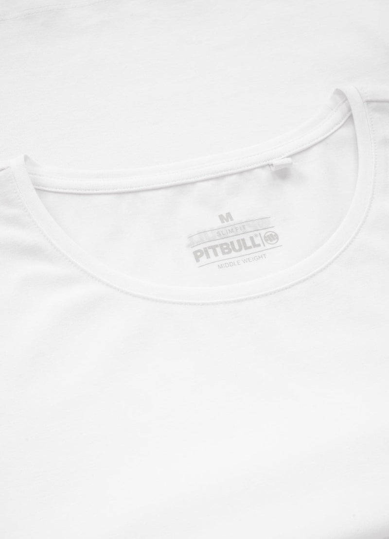 Koszulka Slim Fit SMALL LOGO 190 Biała - kup z Pitbull West Coast Oficjalny Sklep 