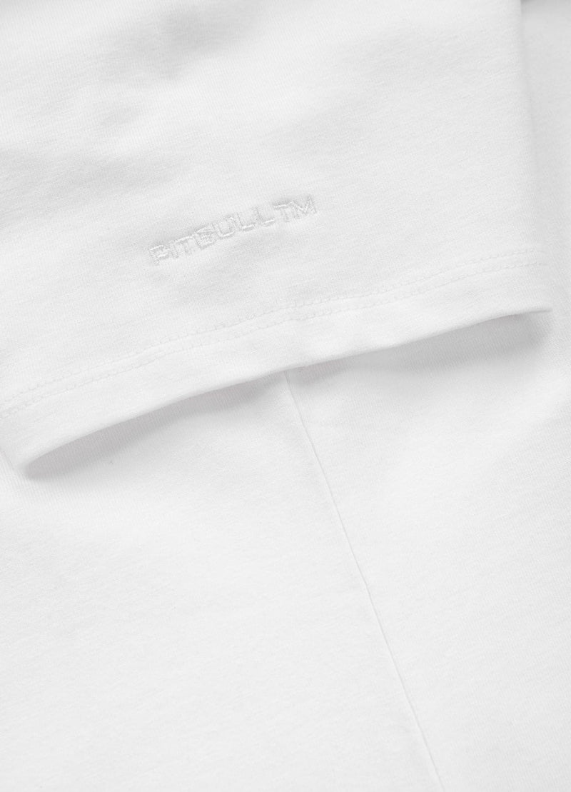 Koszulka Slim Fit SMALL LOGO 190 Biała - kup z Pitbull West Coast Oficjalny Sklep 