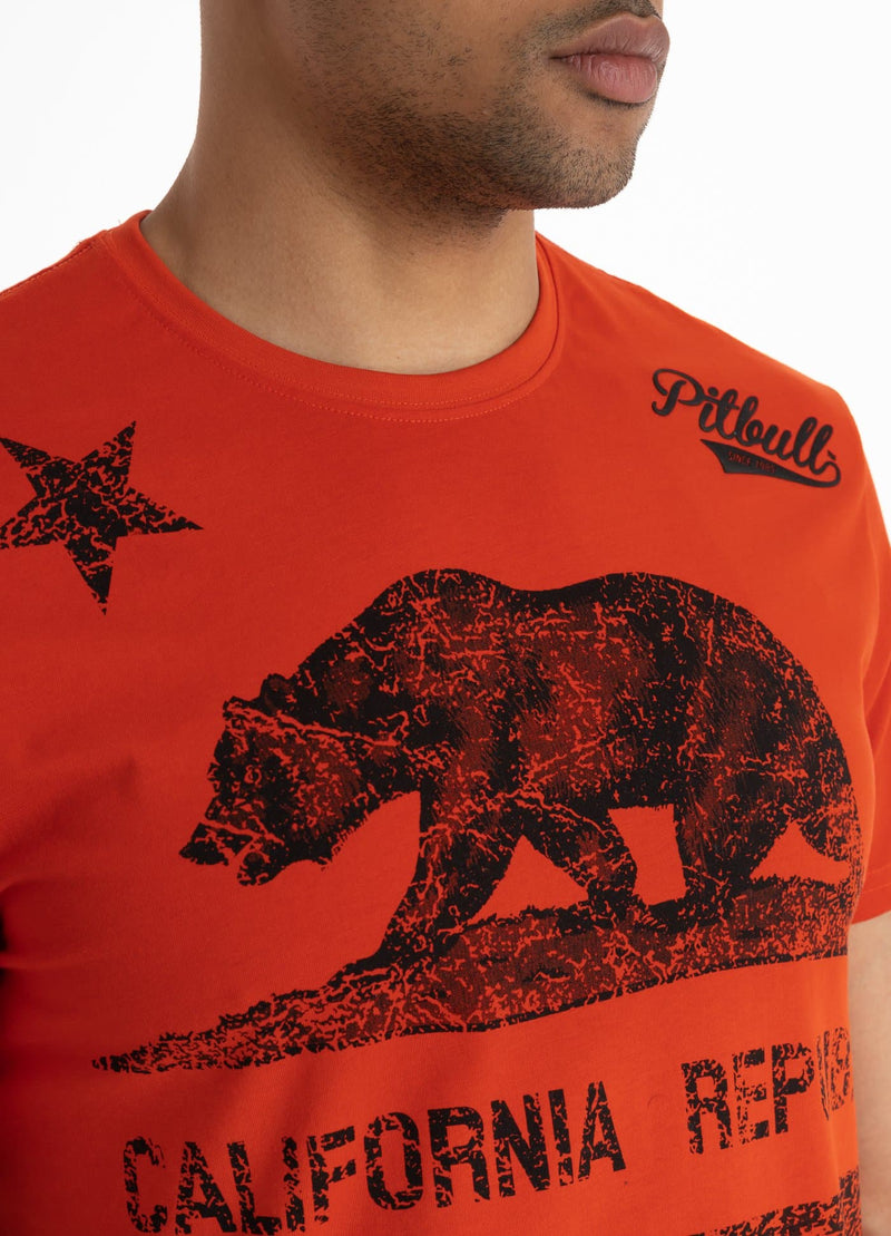 Koszulka CALIFORNIA Pomarańczowa - kup z Pit Bull West Coast Oficjalny Sklep 