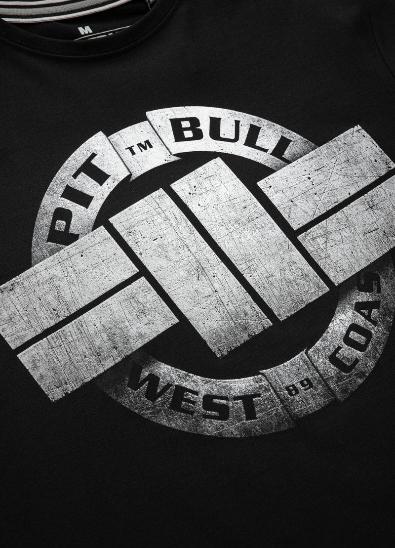 Koszulka STEEL LOGO Czarna - kup z Pitbull West Coast Oficjalny Sklep 
