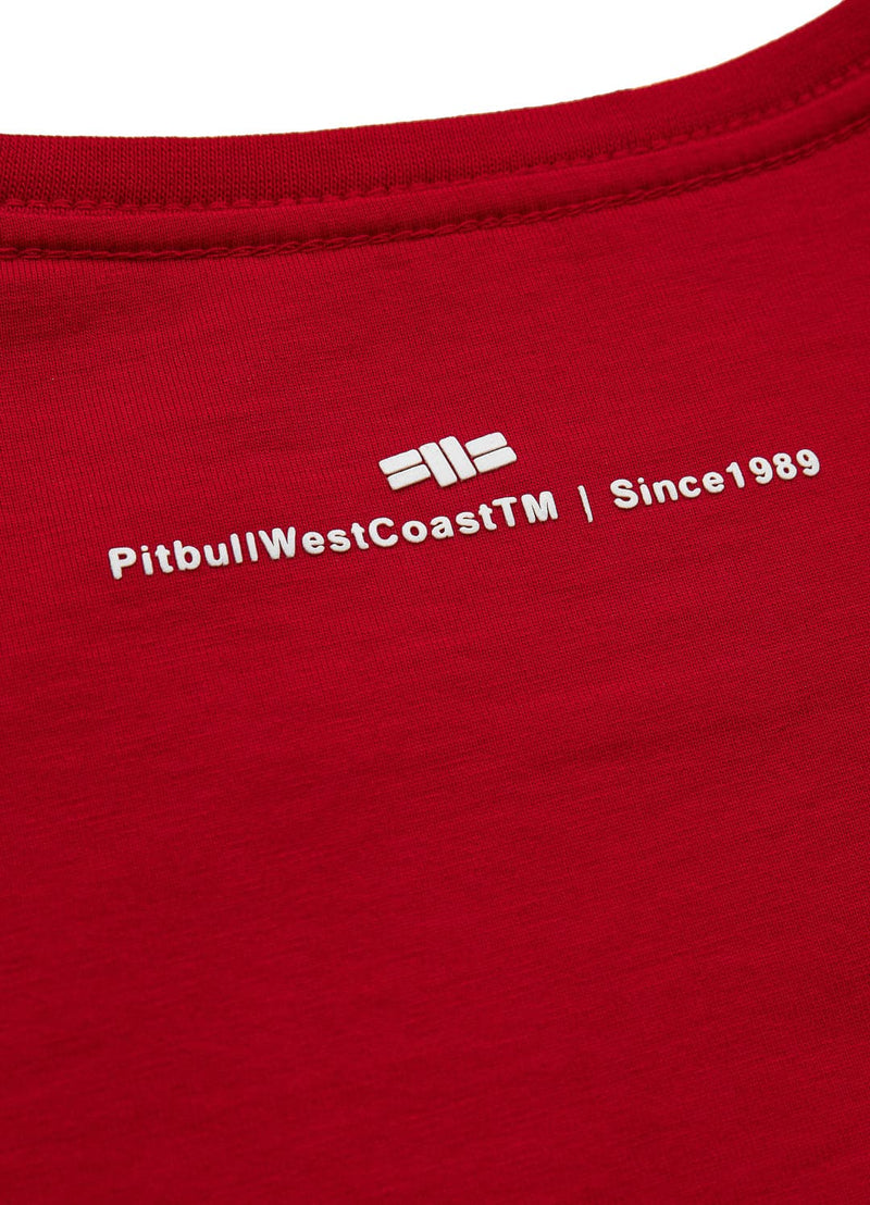 Damska koszulka PB INSIDE Czerwona - kup z Pit Bull West Coast Oficjalny Sklep 