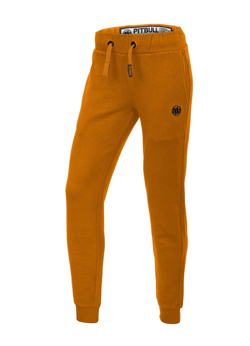 Damskie spodnie dresowe SMALL LOGO 22 Miodowe - kup z Pit Bull West Coast Oficjalny Sklep 