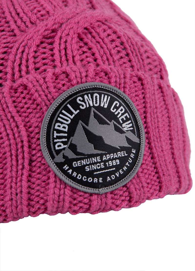 Czapka SNOW CREW Różowa - kup z Pitbull West Coast Oficjalny Sklep 