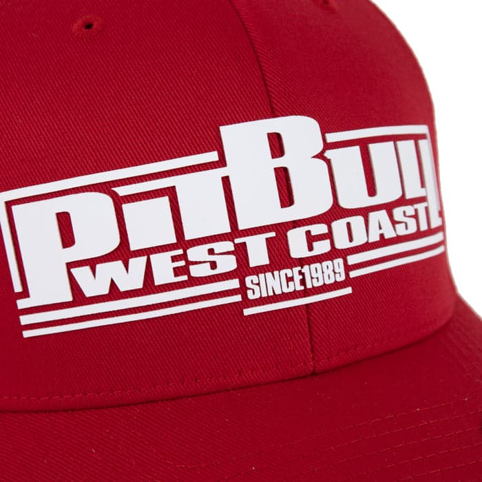 CZAPKA FULL CAP CLASSIC BOXING CZERWONA - kup z Pit Bull West Coast Oficjalny Sklep 