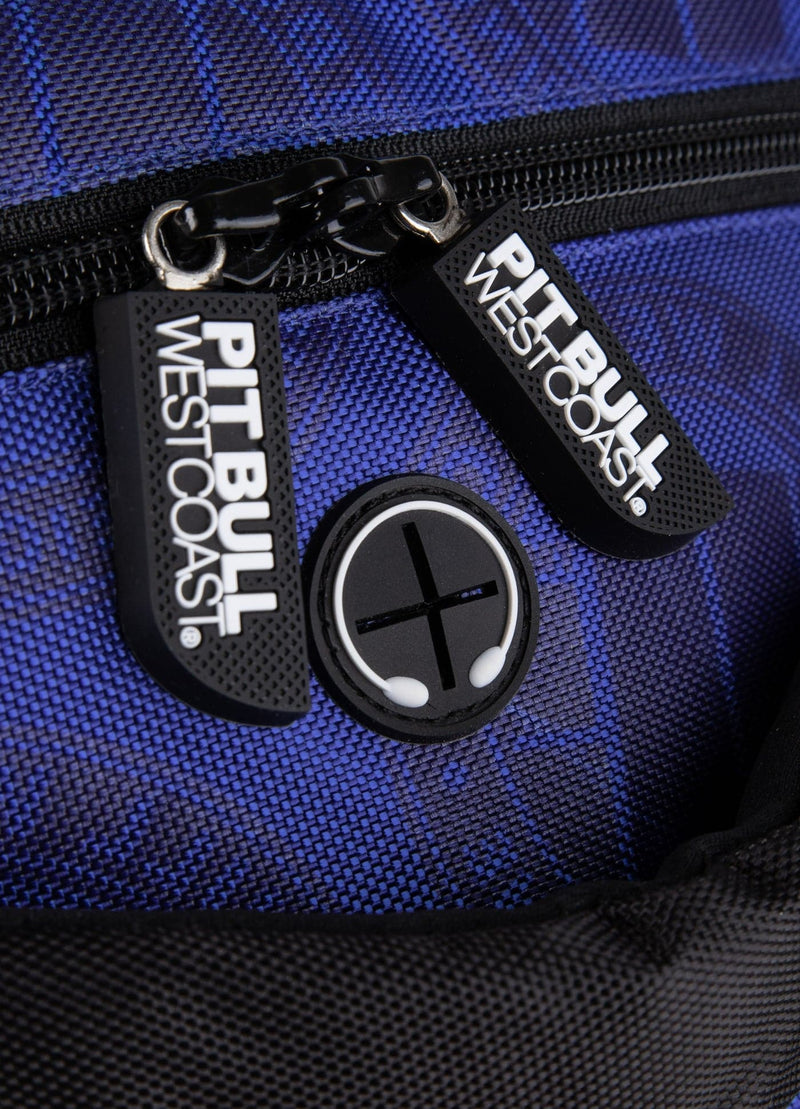 PLECAK TRENINGOWY ŚREDNI LOGO NIEBIESKI - kup z Pit Bull West Coast Oficjalny Sklep 