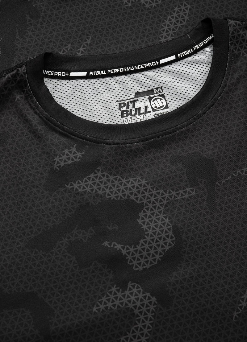 Koszulka Sportowa NET CAMO NEW LOGO 2 All Black Camo - kup z Pit Bull West Coast Oficjalny Sklep 